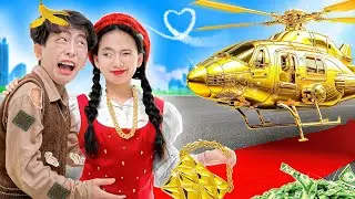 Rich Girl Fell In Love With Poor Boy! Rich Girl Vs Poor Boy