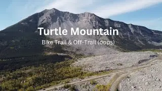 Offtrail on Turtle Mountain (don't try this at home)