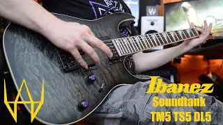Ibanez Soundtank Pedals Demo - TM5 + TS5 + DL5
