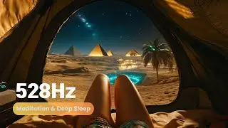 🌙 Serene Desert Night, Deep Rest Beneath the Milky Way &ndash; 528Hz Meditation & Deep Sleep Music 🏜️✨