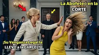 La abofete&oacute; en el tribunal: no sab&iacute;a que su padre era el juez