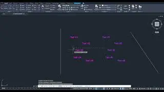 How to align multiple texts in AutoCAD / Civil 3D?