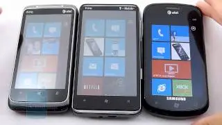 HTC HD7 vs HTC Surround vs Samsung Focus