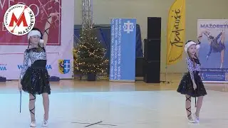 Duet Open Baton Kadetki - Orchidea Rudna - Mikołajkowy Festiwal Mażoretek 2025