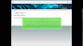 Creating a MySQL database
