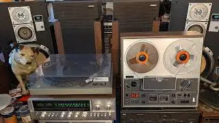 Black And Tan Fantasy. Chris Barber's Jazz Band. Sony TC-366 Tapecorder Reel to Reel Tape Recorder