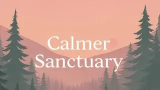 1 Hr Gentle Pink Noise For Nervous Tension - For Women Suffering from CFS