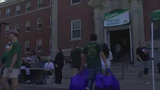 Move in day at Siena University