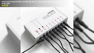 VITOOS DD8-SV2 ISO8 업그레이드 효과 페달 전원 공급 장치, 완전 절연 필터, 잔물결 소음 감소, 고출력 디지털 이펙터