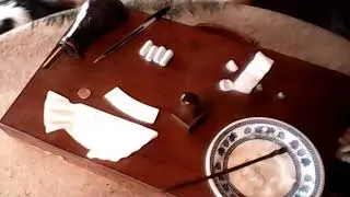 Making round ball paper cartridges