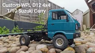 Custom Built WPL D12 4x4 with WPL, MN and JJRC parts. #wpl #d12