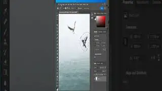 Delete a bird in 15 seconds in Photoshop #shorts