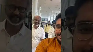 Superstar Rajinikanth in Airport! Jailer #jailer#rajinikanth#superstar