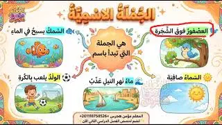 الجملة الاسمية بسهولة - تعلم اللغة العربية بأسلوب ممتع