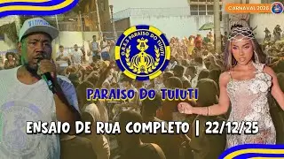 TUIUTI 2026 | ÚLTIMO ENSAIO DE RUA DO ANO COM PIXULÉ E MAYARA LIMA