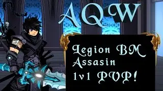 AQW - Legion BladeMaster Assasin PvP (1v1){3.5k crits}