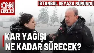 İstanbul Kara Teslim Oldu! Yağış Ne Kadar Sürecek? Kar Şiddetini Arttıracak Mı?