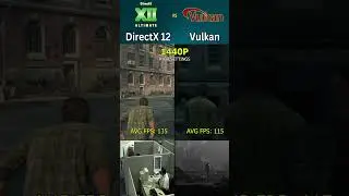 DirectX 12 vs Vulkan &ndash; which one squeezes more FPS? #pcgaming #shorts
