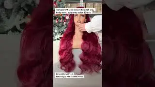 #burgundywig #lacewig #bodywave #wiginstall #lacefrontalwig #wigs #rawhair #virginhair #hairstyle