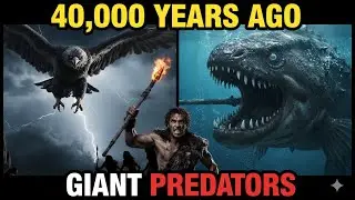 40,000 Years Ago: Early Humans vs Giant Eagle & Prehistoric Fish