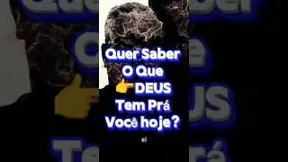 🫵Quer Saber o Que Deus Tem Pr&aacute; Voc&ecirc; hoje?✨️