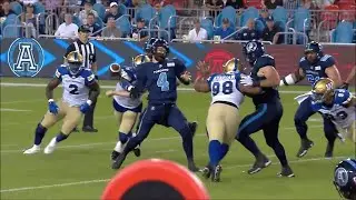 Winnipeg Blue Bombers Strip Sack Compilation
