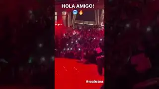 Hola Amigo❤️&zwj;🔥| Krsna Concert | Bharat Mandapam #hiphop #rap #music #trap #rapper #trending #krsna