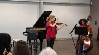 Five Tangos for Violin and Double Bass by Astor Piazzolla - Movement I (Se fue sien decirme adios)