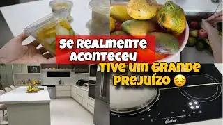 Dia corrido / Acho que tive um prejuízo / Meu fogão pegou FOGO🔥 / Vlog