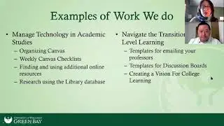 All About Academic Success Coaching at UWGB