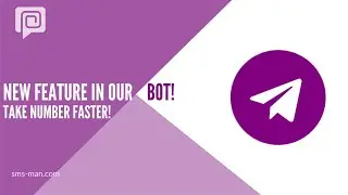 Новые функции SMS MAN Bot || SMS MAN || Специальное предложение для новых пользователей