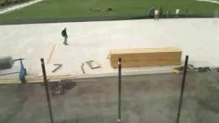 Tyndall Turf Field Construction October 21,2008