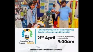 INNOVATION WEEK 2023: National Framework for Mainstreaming Gender in Research and Innovation