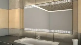 Badspiegel mit LED Beleuchtung - Madita