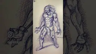 Muscle anatomy study #illustration #art #artist #muscle #muscleanatomy #artstudy #artistic
