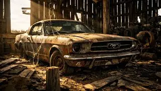 Abandoned 1967 Mustang Barn Find | Full Rust to Glory Restoration/ #restoration #musclecar