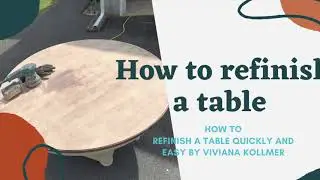 DIY Kitchen Table Makeover| How To Refinish A Kitchen Table| Chalk Paint & General Finishes Stain