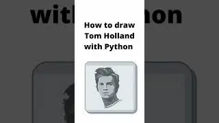 How to draw Tom Holland with code