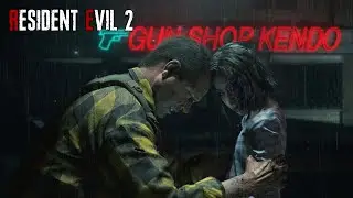 Resident Evil 2 Remake | Iconic Moments | Kendo's Sacrifice (Gun Shop Scene)
