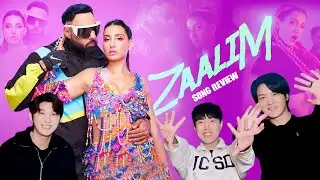 Korean reacts to Zaalim! | Nora Fatehi