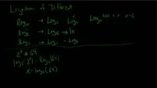 Using a TI83 calculator to deal with logs of different bases