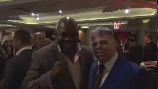 Iran Barkley and Paul Upham - BWAA Dinner New York