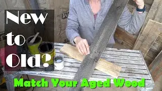 How to Make New Pallet Boards Look Old - Aging Wood