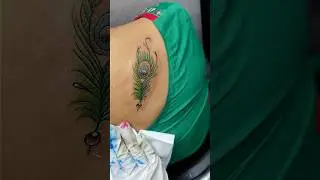 Mor pankh tattoo #trending #reels #shorts #trendingvideo #viralvideo #tattoo #sad