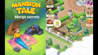 Mansion Tale: Merge Secrets | Level  21-22  Day 19 🧸💐  #merge 