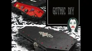 DIY: Coffin Jewelry Holder | Ghostly Haunts 🎃