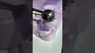 Scooping Taro Milk Tea🧋💜