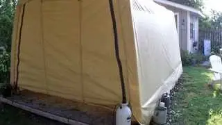 2Yr Update- Harbor Freight 10X15 Portable Garage Shelter Review