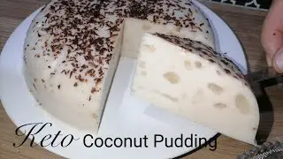 KETO coconut pudding (Vegan and Diabetic Friendly Coconut Jelly)