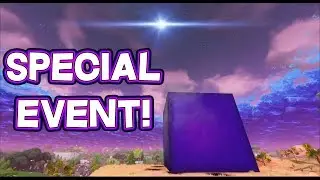 *NEW* SPECIAL EVENT IN FORTNITE! - GIANT CUBE SPAWNED!